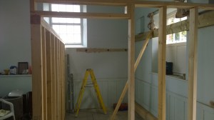 Inside Building Work Begins